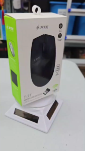 2.4GHZ Wireless Mouse Jite JT-27 Black and White