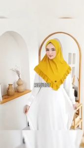 HIJAB AMANDA PLISKET / HIJAB INSTAN DEWASA