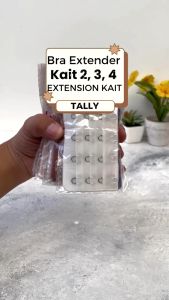 Kait Bra BH Tally | Kait 2 3 4 | Bra Extender Extension / Sambungan Pengait BH | Penyambung Lingkar Bra