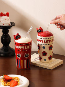 Cute Design Cat Mug Cup
