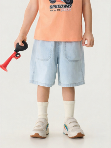 Marc&Janie | Trendy Loose Pure Cotton Soft Denim Short Pants