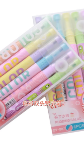 Stabilo 1 set Pastel 2 sisi 6pcs 12 warna