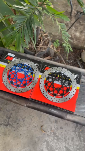 PIRINGAN DISC DISK MUTAKIN MODEL YUTAKA 300MM LUBANG 4 ALL MOTOR HONDA JUPITER FIZR