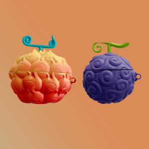 Creative Rubber Fruit Silicone Protective Case for Freebuds5i Wireless Bluetooth Earphones Compatible with Huawei 345 Generations