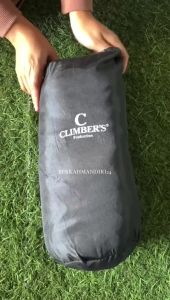 Sleeping Bag Loreng Malvinas Polos Hitam Resleting Parasut Scott Tempat Tidur Waterproof