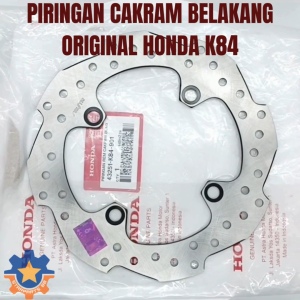 PIRINGAN CAKRAM BELAKANG HONDA K84 CRF 150 L TAHUN 2017-SEKARANG ORISINIL ASLI AHM DISC BRAKE