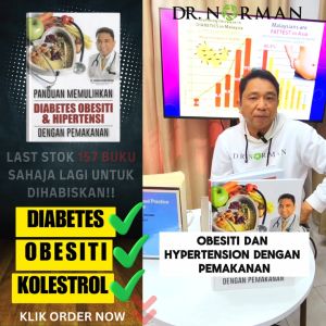 Buku Panduan Memulihkan Diabetes Obesiti & Hipertensi by Dr Norman Norawi
