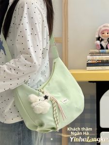 YINHEFANGKE | Ins-style Casual Lovely Versatile Dumpling Bag