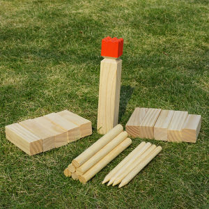 Viking Chess Kubb Game Thảm Ngoại Ô Vườn Quốc Gia Thể Thao Giải Trí Vui Nhộn Thường Ngày Đồ Chơi Gỗ Dành Cho Trẻ Em Từ 6-8 Tuổi