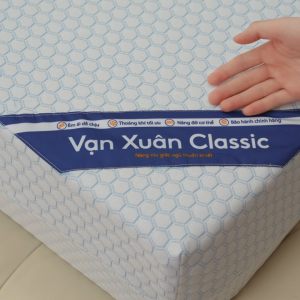 [DUY NHẤT 18-23/12 - MUA 1 TẶNG 7] Đệm Cao Su Non Vạn Xuân Êm Ái Mềm Mại Thiết Kế Lỗ Tròn Thông Thoáng Thoát Khí Tốt - Tặng Bộ Quà 7 Món Basic Cao Cấp Gồm 2 Gối Nằm 1 Gối Ôm 1 Ga 2 Vỏ Gối Nằm Và 1 Vỏ Gối Ôm