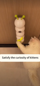 Intelligent Interactive Cat Stick Smart Cat Toy Cat Hunting Toy Smart Light-Sensing Cat Toy Replaceable Cat Wand cat toy