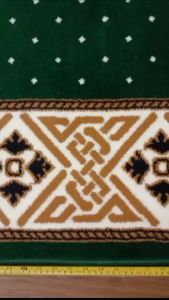 Alhadi Karpet Masjid DUBGRA LOGIZ METERAN Ukuran 120 x 100cm Tebal 11mm Sajadah Mushola Best Seller