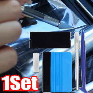 Car Film Applicator Universal Automotive Window Tinting Film Trimming Tool Gap Construction Scraper Invisible Auto Wrap Tool Set