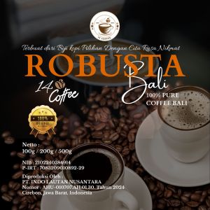 14 Coffee || kopi Robusta Bali kintamani 100g