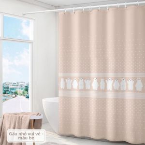 DIHUANTUO | Rèm Tắm Polyester Dày Chống Mốc