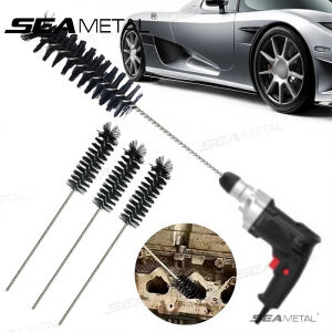 SEAMETAL Car Valve Carbon Cleaning Tool Engine Intake Cleaning Tool Brush Combustion Chamber Cylinder Inspection Auto Parts