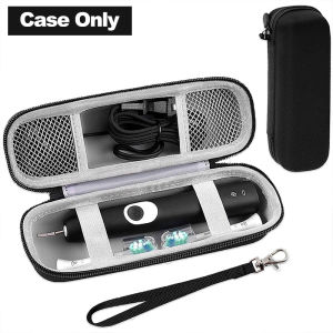 Toothbrush Travel Case Compatible with Philips Sonicare ProtectiveClean 4100 6100 5100 6500 7500/ for Oral-B Pro 1000 5000 7500