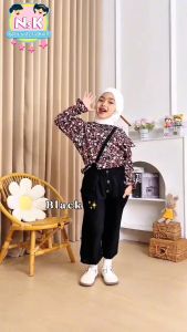 SETELAN CELANA ANAK / ALEEZA / LD 80 / USIA 5-6 TAHUN