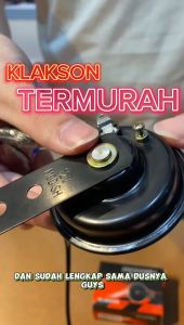 [SIAP KIRIM] KLAKSON BEL MOTOR STANDART BEBEK MATIC UNIVERSAL SINGLE