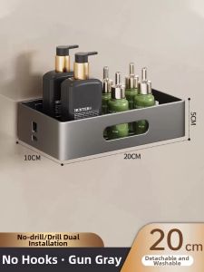 WEIMEIYUAN | Space-saving Bathroom Corner Wall-mounted Shelf No-drilling Heavy-duty