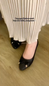 Flatshoes Wanita Motif Pita Terbaru