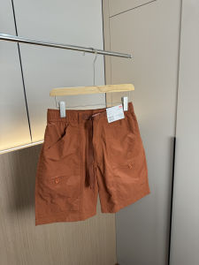 Quick Dry Breathable Mens Summer Thin Multi Pocket Casual Sports Shorts Japanese Functional Style Straight Leg mid Waist