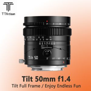 TTArtisan Tilt 50mm F1.4 Full Frame Manual Portrait Lens Compatible With Sony A7S A7R Panasonic S1 Sigma FP Mirrorless Camera