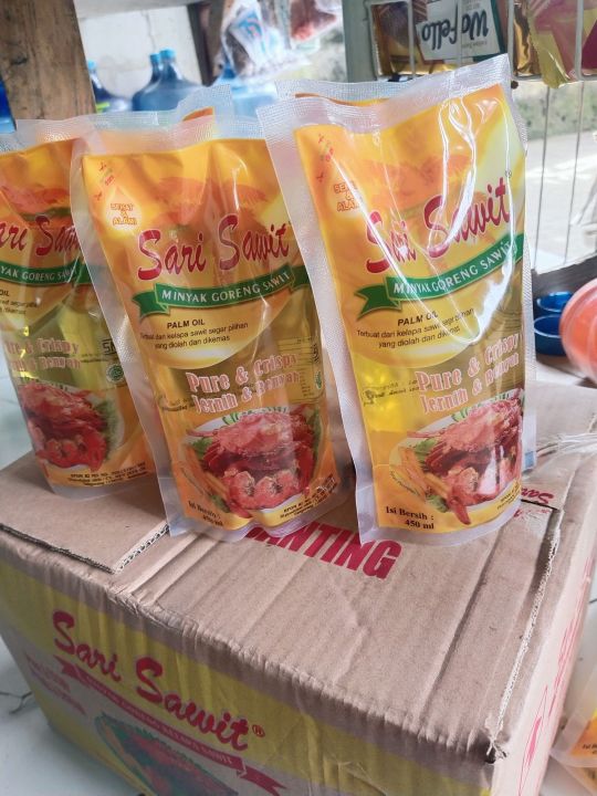 PAKET HEMAT 5 PCS Minyak goreng sari sawit / minyak jujur / minyak