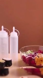 Condiment Squeeze Bottles Squirt Bottles for LiquidsSauce Bottles Squeeze for OilKetchupSyrupBBQ SauceDressing
