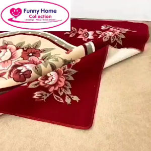 Funny Home Collection - Lucky Blossom Carpet - Rubber Backing Anti-Slip 100 cm X 150 cm / 39 x 59 inches ( Indoor )