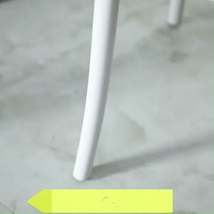 Nordic Rattan  Plastic Chair with backrest For Adults Modern Minimalist Home Outdoor Comfortable Chair / Fully Assembled Furniture