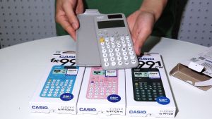 SCIENTIFIC CALCULATOR - CASIO CLASSWIZ FX991CW PINK/BLACK/BLUE/GREY w 240 Types Function