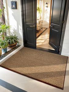 DEXI | Customizable Retro Brown Door Mat