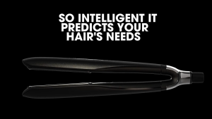 GHD Platinum+ Hair Straightener - Ultimate smart styler that predicts your hair’s needs with 70% stronger hair* 75% more shine** and 2x colour protection
