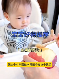 JOYNCLEON PPSU Dual-Đầu thức ăn trẻ em Masher Muỗng Cho Dễ Dàng Lột Và Mashing