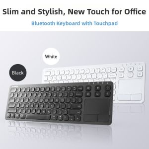 Hinomi | Wireless Charging Bluetooth Keyboard with Touchpad