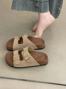 XUJIA | Thick Sole Slip-On Sandals