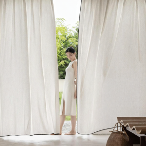 JINCHAN | Antibacterial Light Blocking Curtain Electric