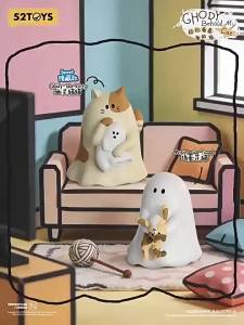 52TOYS | New Stock Little Ghost Let Me Show You My Cat Blind Box Handmade Toy Figurine Desktop Ornament A Birthday Gift For A Friend
