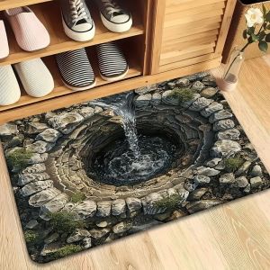 Cave Scenery Pattern Doormat  Home Decor Rugbedroom Living Room Entrance Rugs Kitchen Front Door Nonslip Area Foot Mats