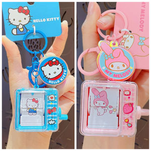 Sanrio | Genuine Sanrio Kitty Kuromi Melody Cartoon Bracelet Keychain Couple School Bag Pendant Charm Phone Anti-lost Wrist Strap Chain