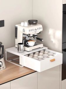 TIJU | Storage Rack for Coffee Machines and Accessories