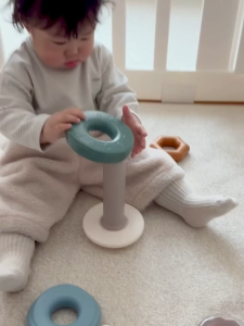 ĐỒ CHƠI THÁP XẾP VÒNG LITTLE LIFE STACKING RING HÀN QUỐC