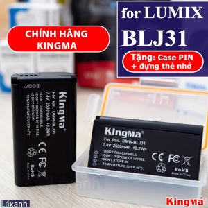 Pana BLJ31 Lumix | Pin và Sạc máy ảnh chính hãng KINGMA BLJ31 DMW-BLJ31 dành cho Pana LUMIX S1 S1H S1R