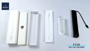 Bút cảm ứng WiWU Active Stylus thông minh dùng cho màn hình cảm ứng iPad / iPhone / Samsung Xiaomi Huawei Oppo Sony LG Đính kèm túi đựng bút (cảm ứng siêu mượt mà dung lượng pin cao thiết kế thời trang)