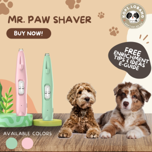✅[SG] MR. PAW SHAVER ★ FOR DOG AND CAT / FREE Enrichment Tips & Ideas e-Guide Worth $7 ★ Pet Enrichment ★ SG Stock ★ Kopi Lobang