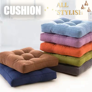 Simple Style Solid Color Home Cushion Living Room Balcony Tatami Thicken Seat Pads Soft and Comfortable Dining Chair Cushion