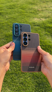 Ốp Lưng Pitaka cho Galaxy S26 Ultra Full Viền Cairn Case (Pro Guard) with Aaron Button Chống Sốc Sợi Aramid