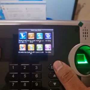 [ RONALD JACK 4000 TID-C] Máy chấm công vân tay và thẻ cảm ứng. Tặng kèm phần mềm chấm công MITAPRO