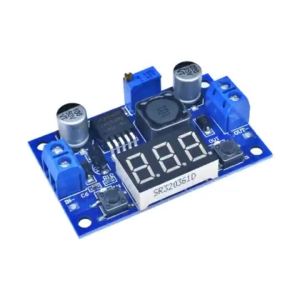 Aideepen | LM2596 DC Step Down Converter Voltage Regulator 4.0~40 to 1.25-37V Buck Adapter LED Display Voltmeter Adjustable Power Supply